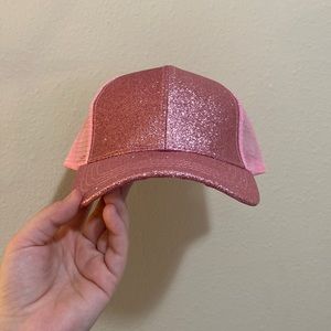 Glitter CC Ballcap Pink